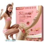 Slim Milk Tea Strawberry flavor | Fat Burner & Weight Loss Milk Tea